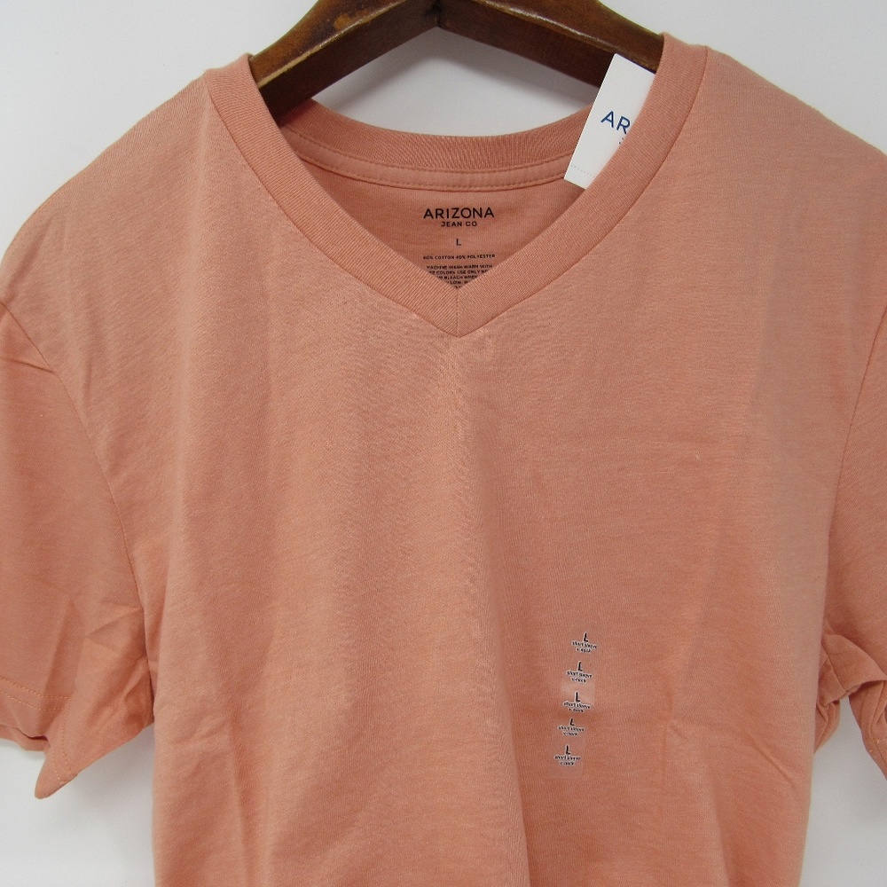 Arizona Mens V Neck Short Sleeve T-Shirt